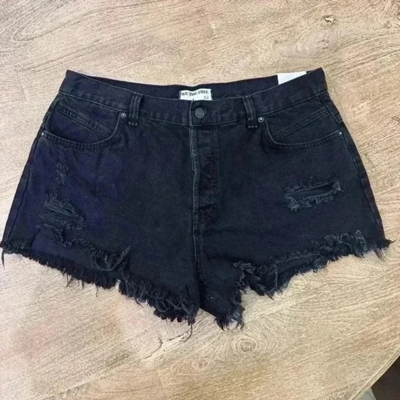 NWT We The Free Now Or Never Denim Shorts 32 - Picture 4 of 11